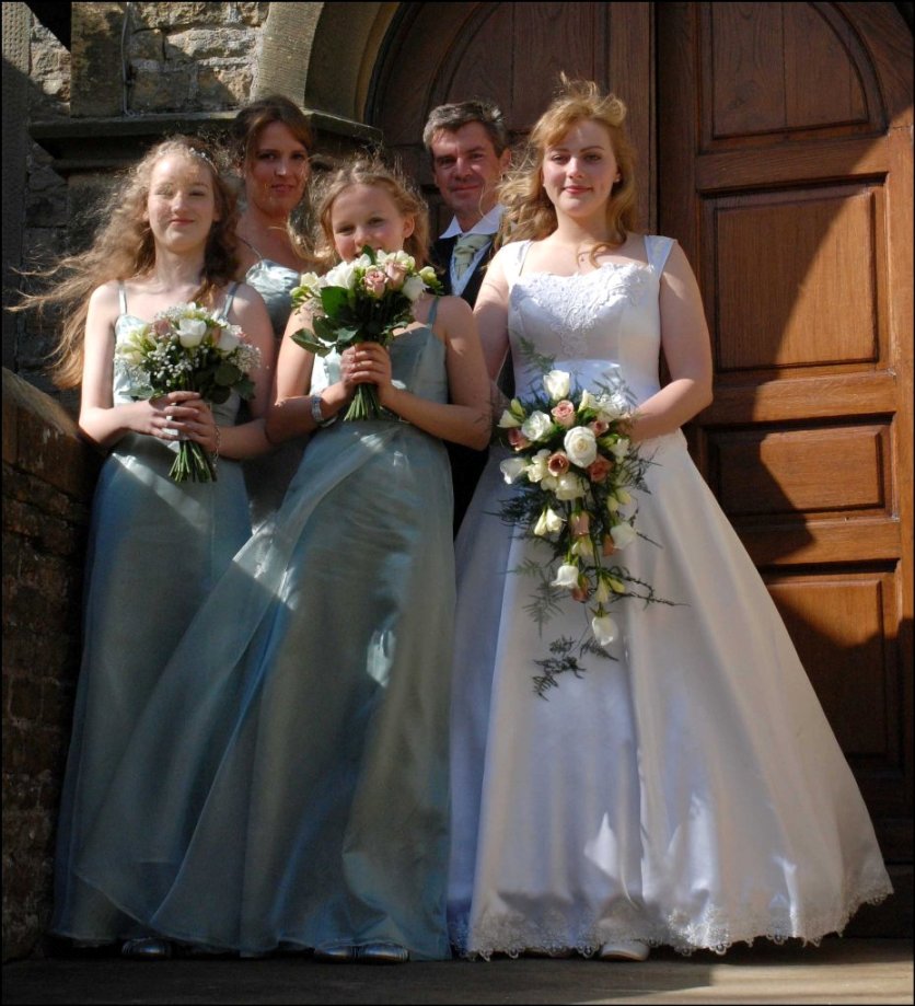 Lorrae And Bridesmaids
